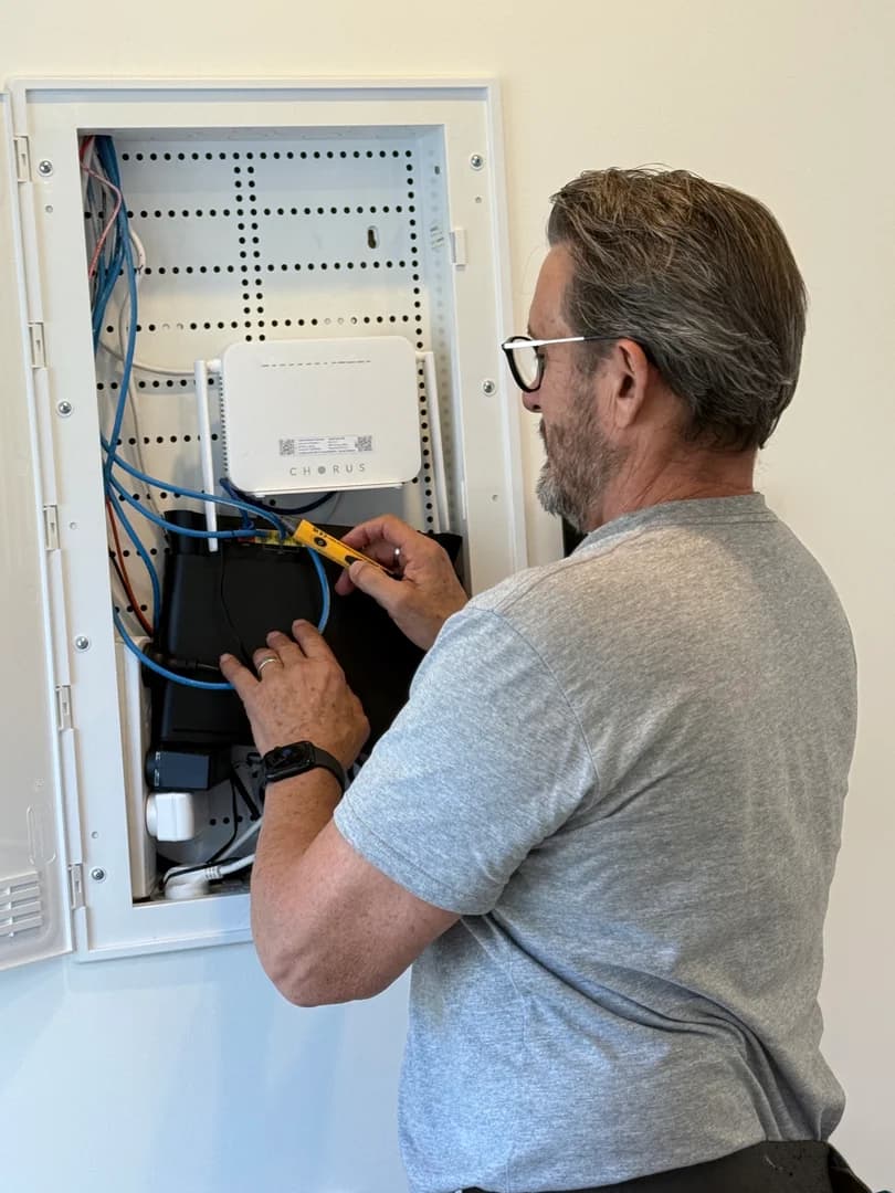 Professional residential electrical services in East Auckland - house rewiring, lighting installations, power outlets, and electrical repairs